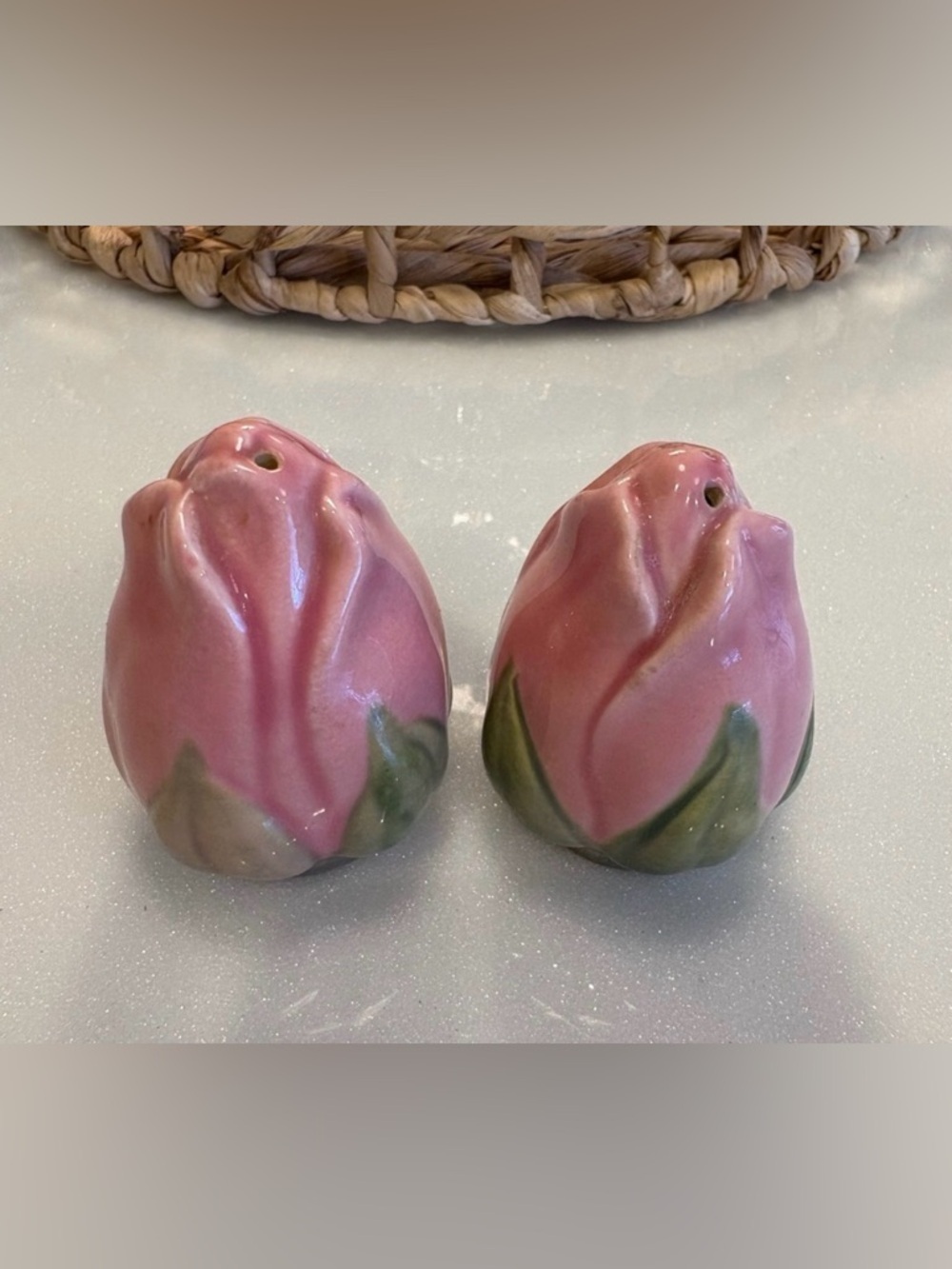 Franciscan Desert Rose Floral Salt and Pepper Shakers